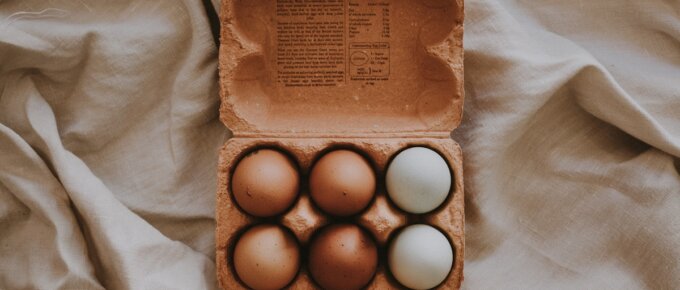 egg carton linen