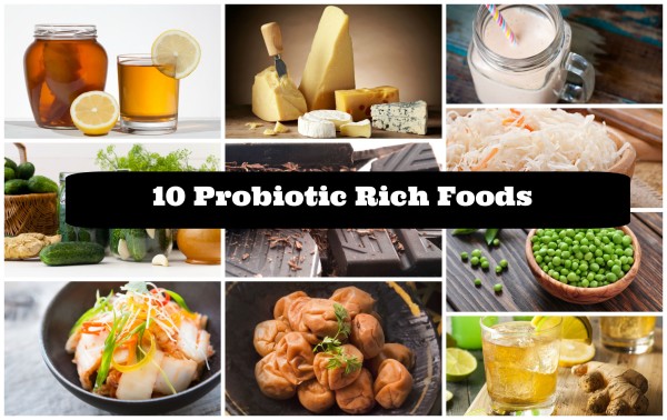 10 probiotic rich fooods