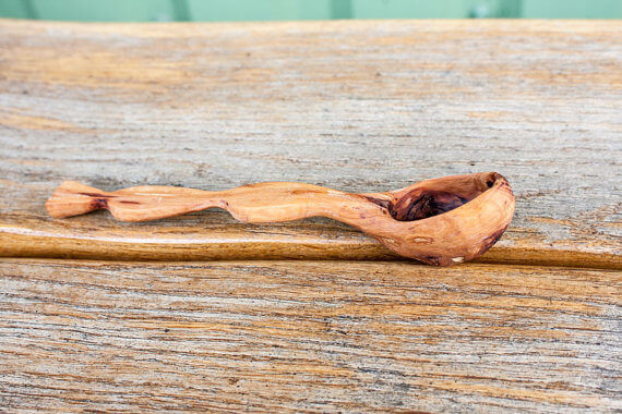 plum wood spoon