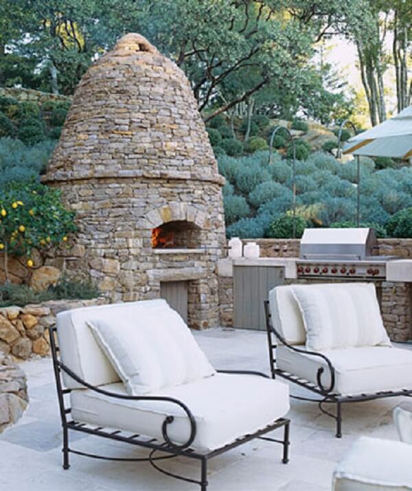 wood fired outdoor oven