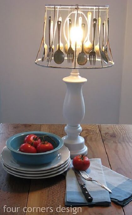 silverware lamp