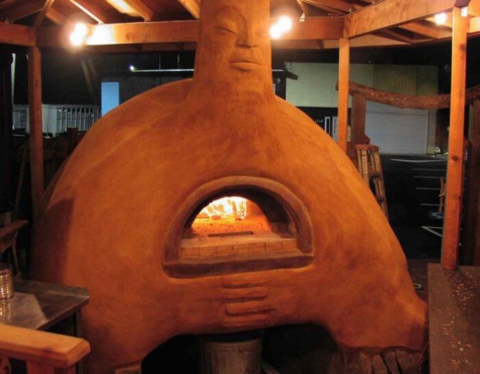 wood fired outdoor oven