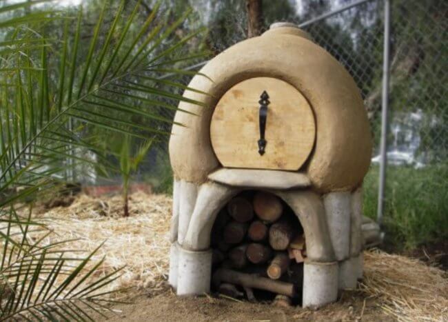 adobe wood fired oven
