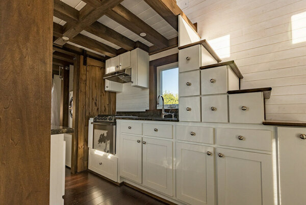 Interior of a home by Tiny House Chattanooga