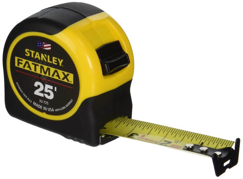 stanley fatmax tape measure