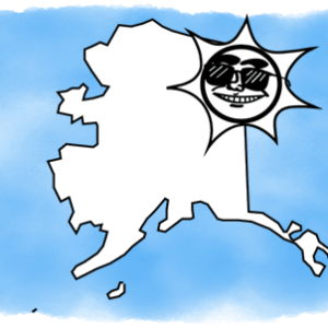 solar power shines on Alaska