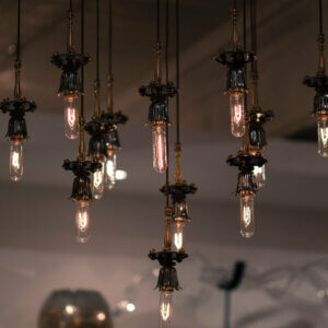 edison bulb chandelier