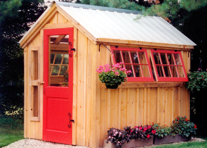 greenhouse shed