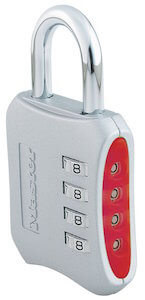 Master Lock 653D Set-Your-Own-Combination 2-inch Padlock