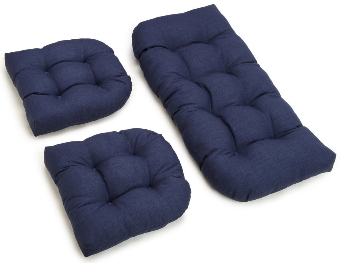 Wicker Settee Cushions