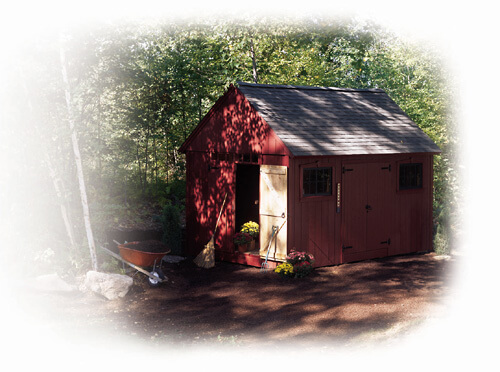 Colonial Style Shed Plans