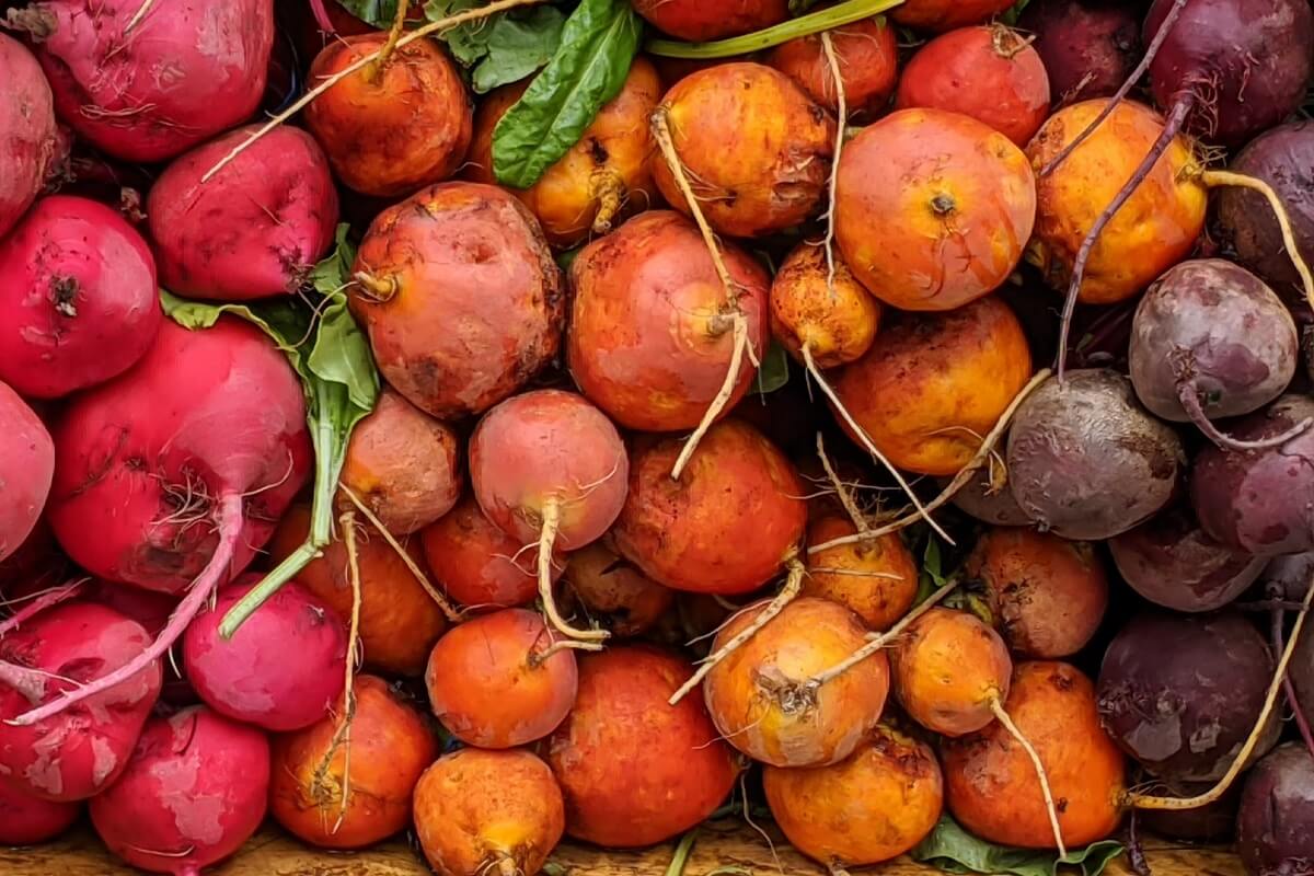 colorful beets