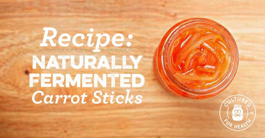 Naturally Fermented Carrots