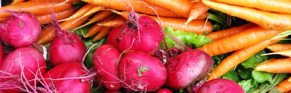 beets and carrots