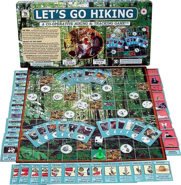 lets go hiking board game