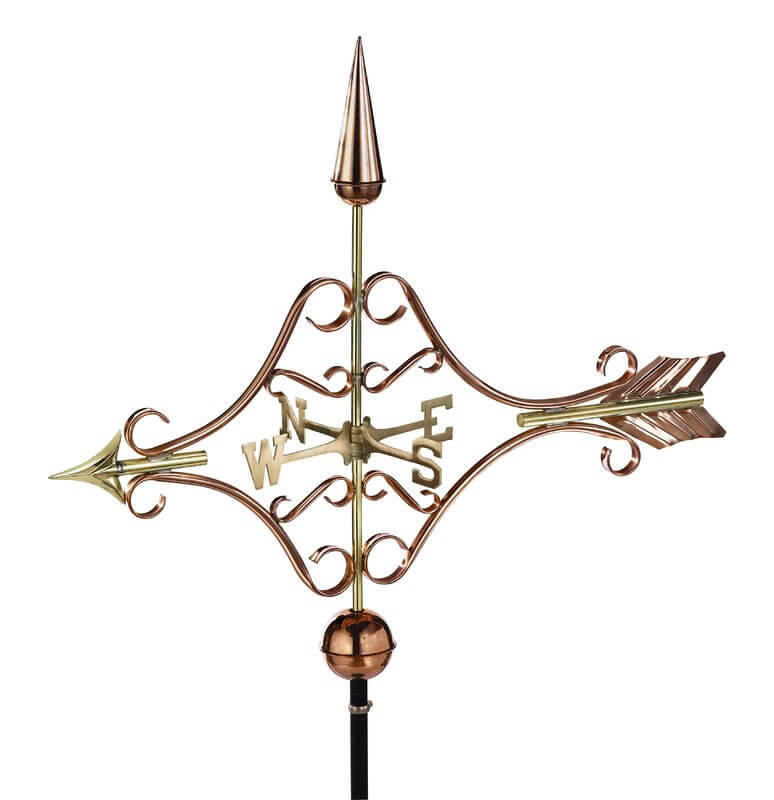 Victorian Style Arrow Weathervane
