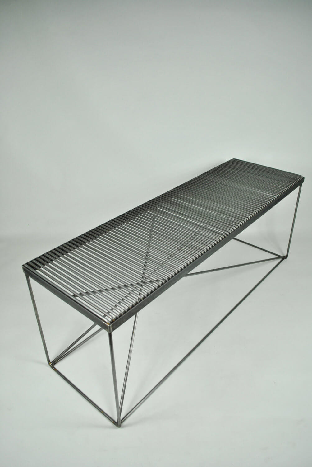 Wire Outdoor Bench