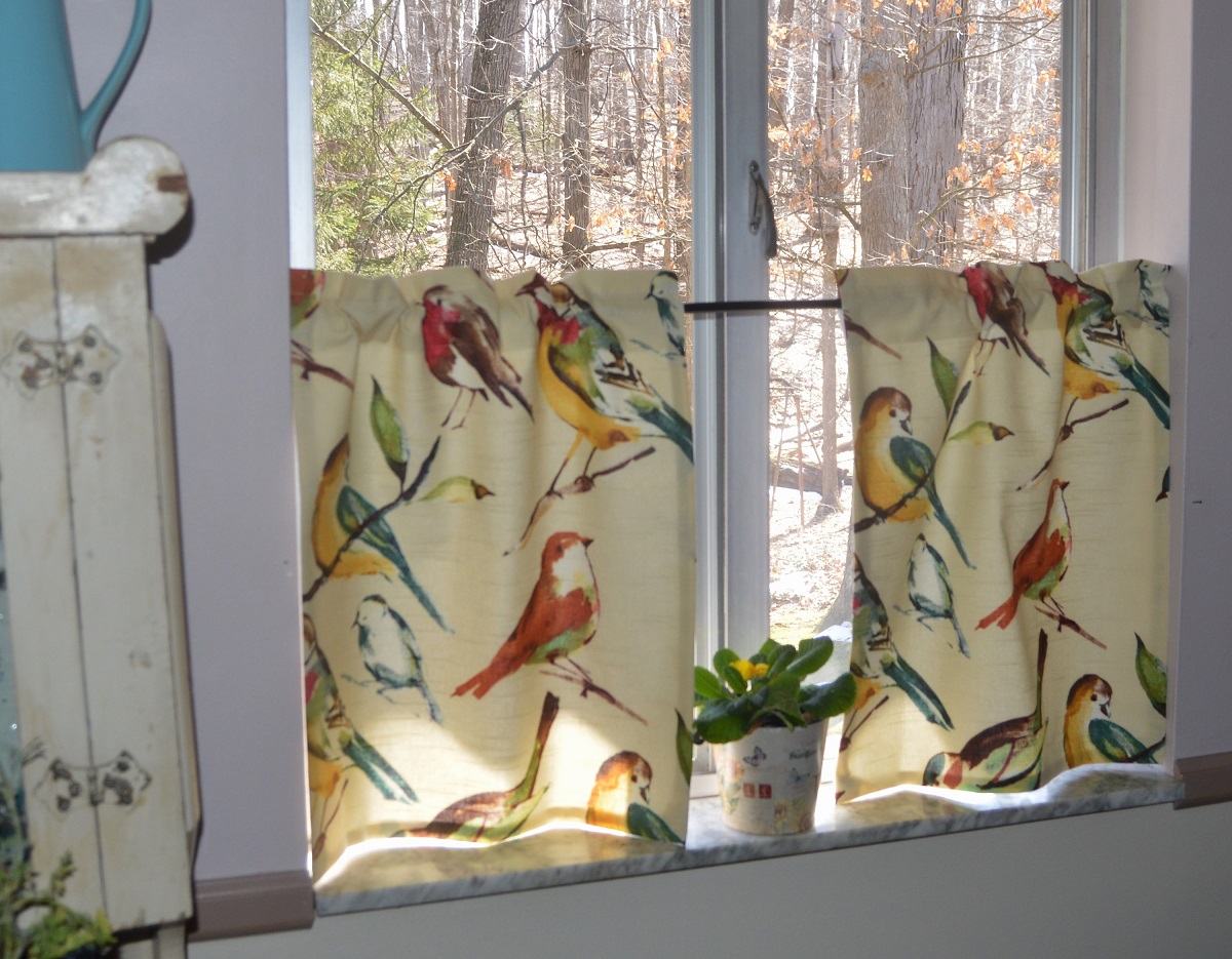 Bird Kitchen Curtains