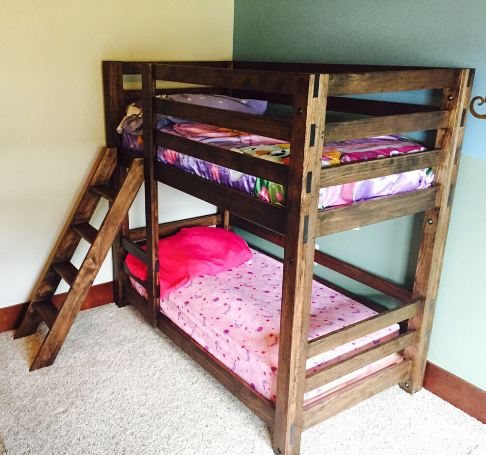 Bunk Bed Plans Insteading, Bunk Bed Blueprints Free