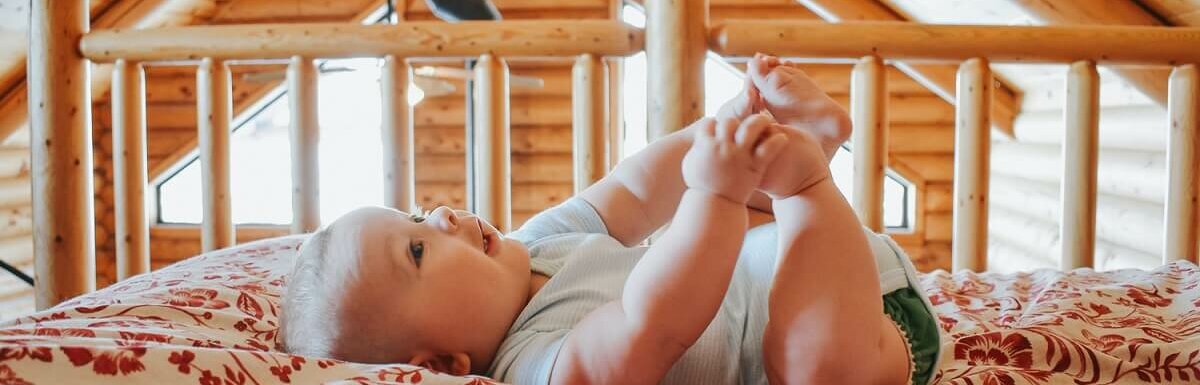 baby in cabin loft
