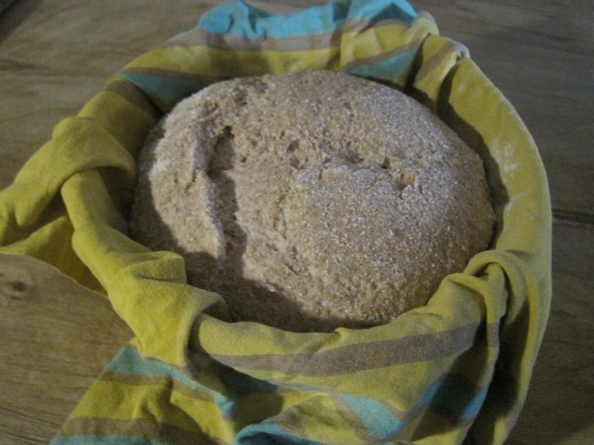 second rise of bread dough