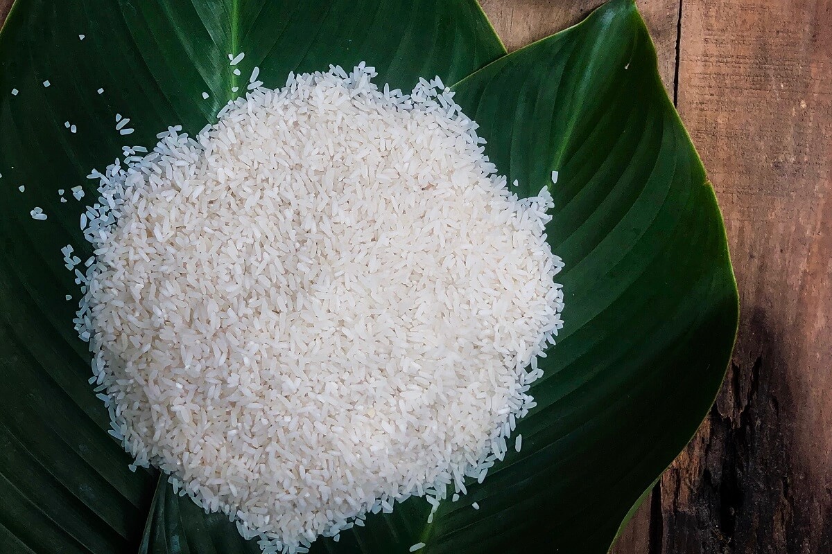 dry rice