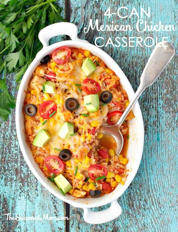 4 can mexican chicken casserole
