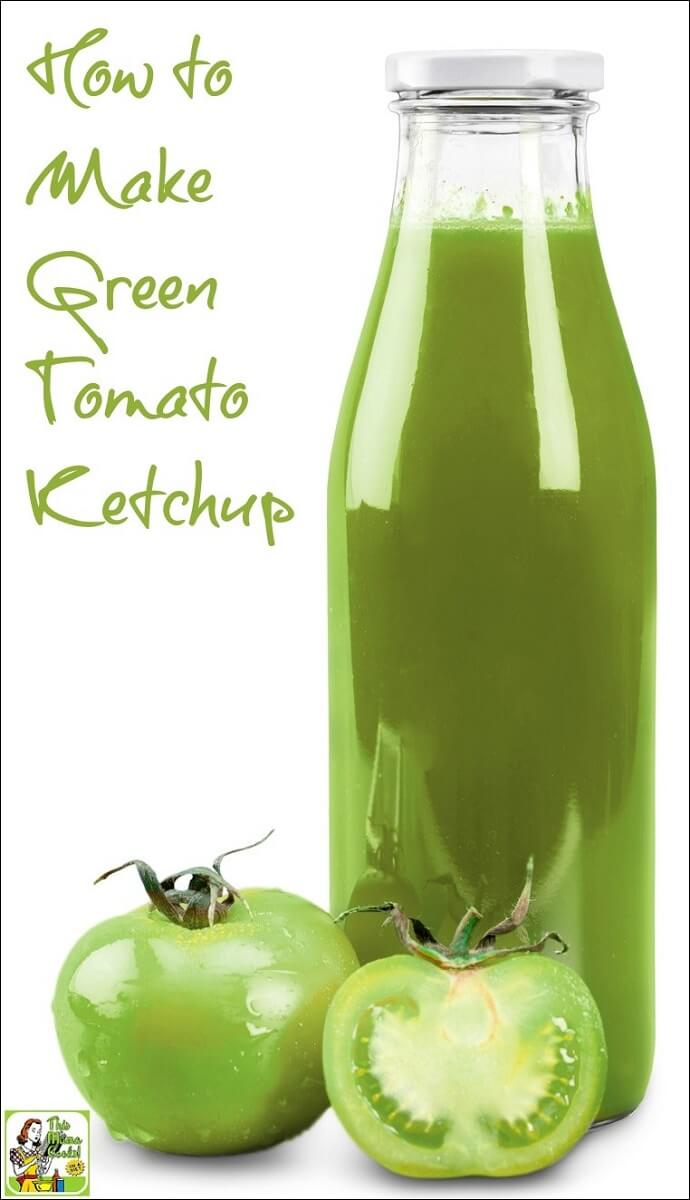 green tomato ketchup