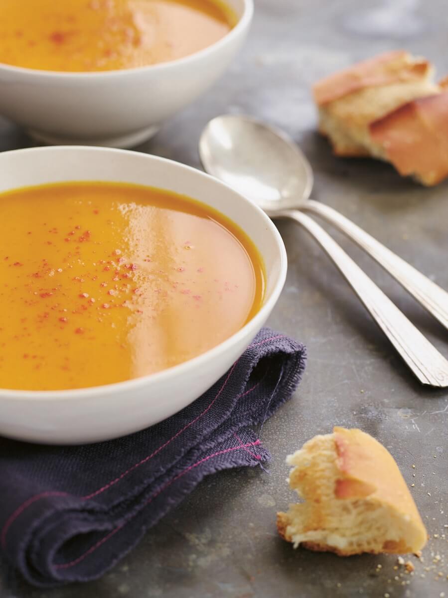 autumn carrot and sweet potato fall soups
