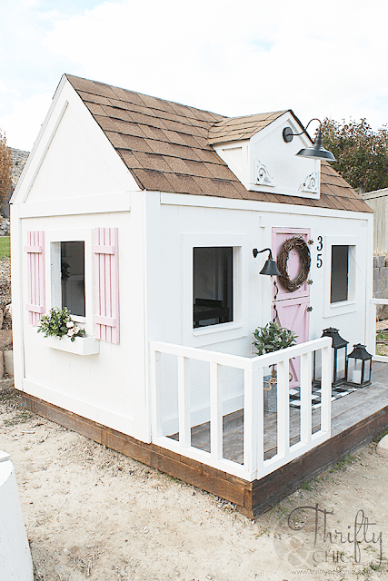 cottage style playhouse