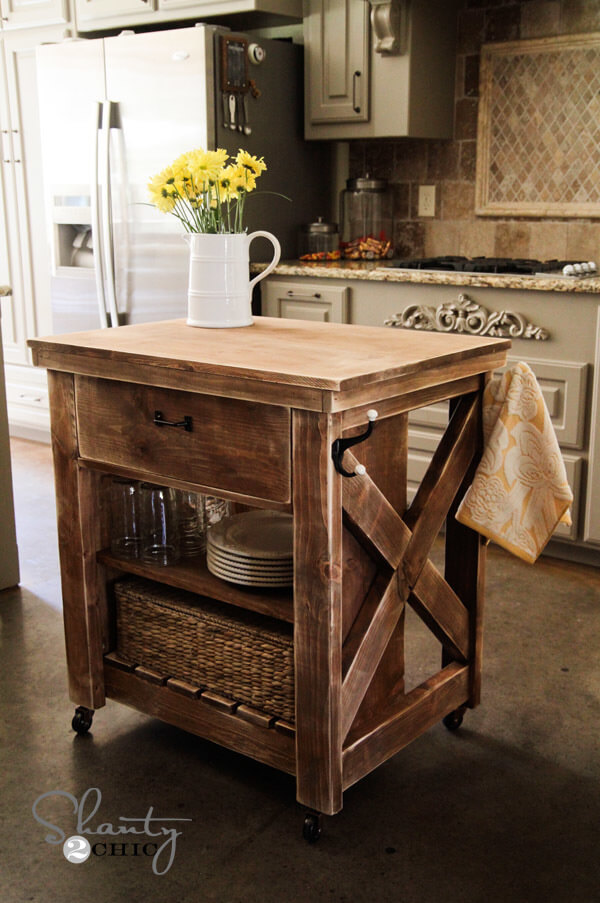 25 Stylish Diy Kitchen Islands To, How To Build A Simple Kitchen Island