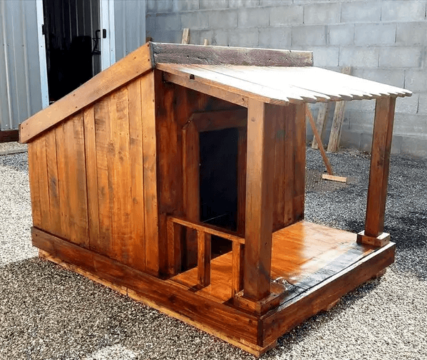 Pallet Dog House Plans