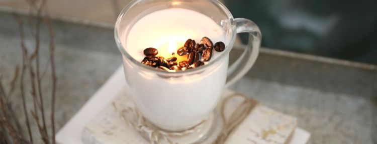 Coffee Candle DIY