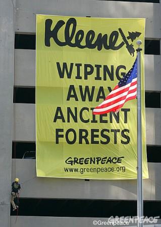 greenpeace banner