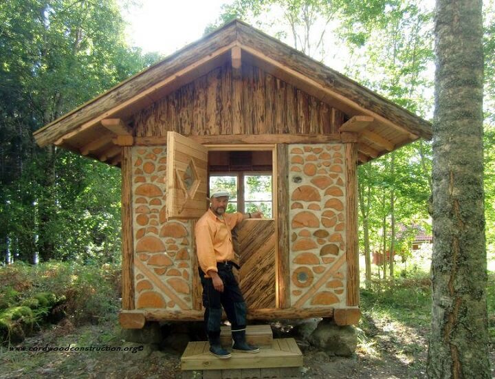 Cordwood Construction Insteading, Cordwood House Plans Free