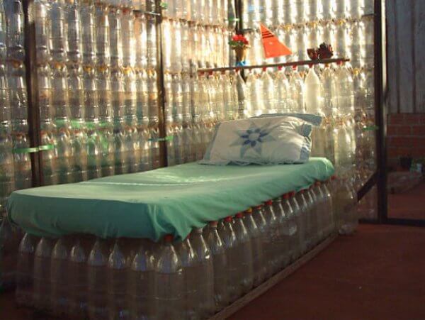 plastic bottle house